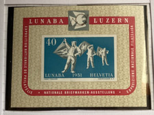 Timbres de Suisse Feuillet 14