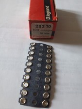 10 Recharges fusible 10A LEGRAND pour porte fusible en porcelaine Entraxe  2 Cm