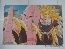 Poster Dragon Ball Z Gohan Buu Goku SS3 Dorothée magazine manga vintage