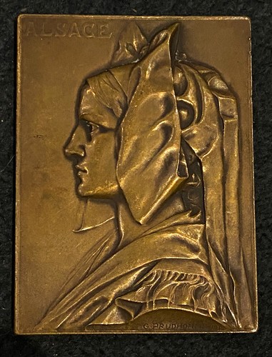 Medaille plaque en - medaille,