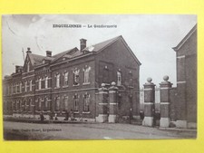 cpa Rare cachet Marpent en 1921 BELGIQUE ERQUELINNES La GENDARMERIE