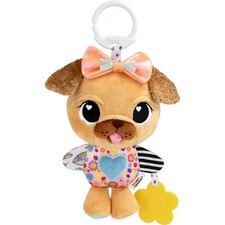 LAMAZE Lovey The Pug Clip and