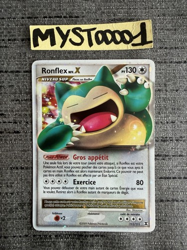Carte pokémon ronflex niv - pokémon,
