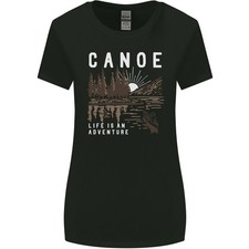 T-Shirt Femme Large Coupe Aventure Canoë Kayak
