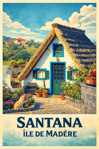 Affiche poster madère - ,