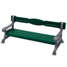 Playmobil banc vert/argent