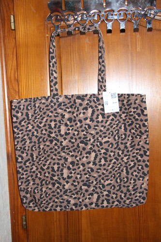 Grand sac tote bag léopard - grand,