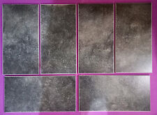 NEUF carrelage mural gris  17 m2 en carreaux rectangulaires de 0,34X 0,17X 0,05