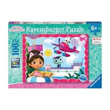 Ravensburger-GABBY'S DOLLHOUSE-Puzzle 100 pieces XXL - L'aventure des chats ! / 