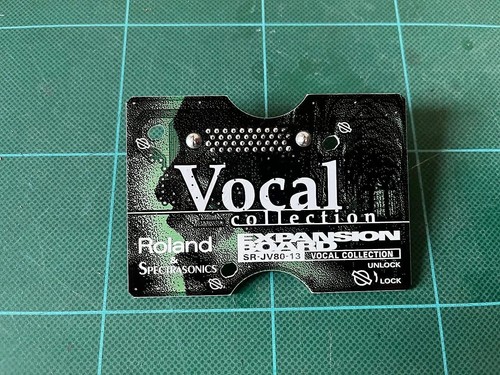 Roland jv80 vocal exp - roland,
