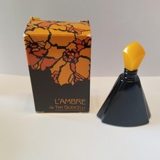 VINTAGE Miniature parfum collection l ambre tan GIUDICELLI EDT 5ml