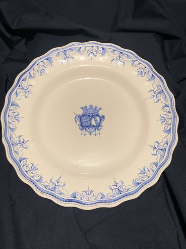 Assiette moustiers - moustiers, (?)