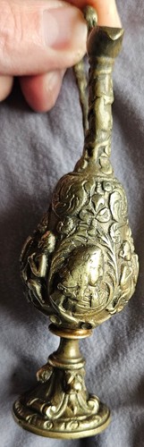 Aiguière miniature bronze