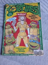 Magazine - Les Tortues Ninja - N°21 - 1990 Un Peu Abîmé Bas Droite