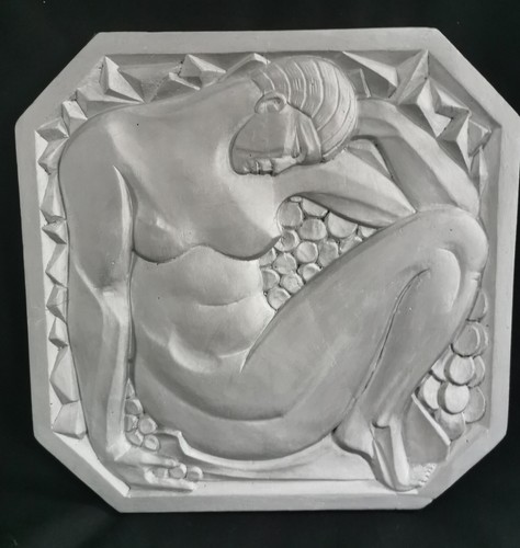 Superbe bas relief art - deco, de