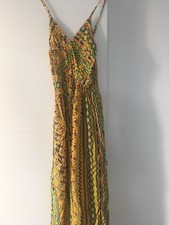 Robe longue 38/40  Viscose jaune