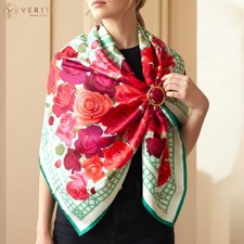 RARE VINTAGE foulard en soie