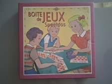 Boîte de jeux Speeldos : loto bingo, cartes, petits chevaux, jeu de l'oie