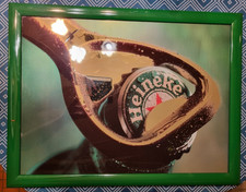 Miroir publicitaire - Bière Heineken