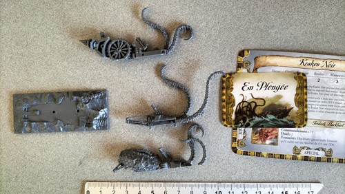 Kraken noir carte - kraken, en