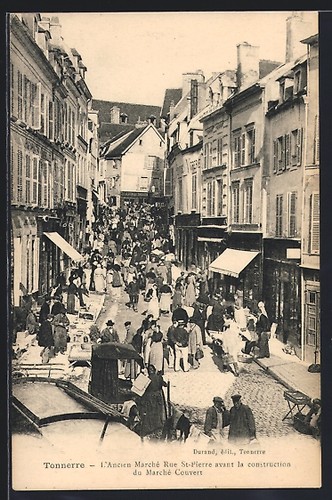 Cpa tonnerre ancien - cpa, tonnerre,