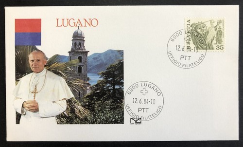 Fdc switzerland pope john - switzerland,,