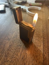 Briquet dupont plaqué or - dupont,