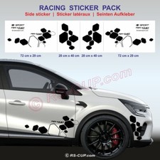 Pack autocollant RS SPORT pour