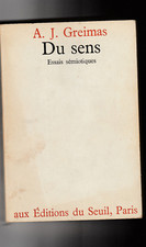 Du sens Essais sémiotiques