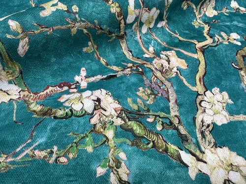 Rideau sakura tissu van gogh - sakura,