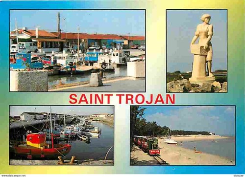Carte postale ile - carte,