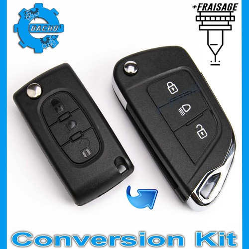 Coque clé pour citroen c3 - citroen,