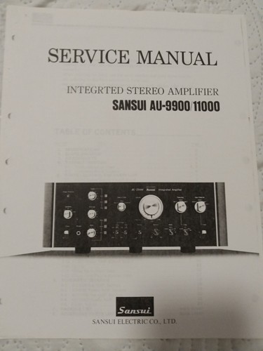Sansui 9900 11000 - au-9900, au-11000