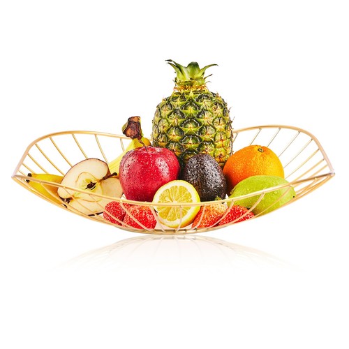Corbeille fruits métal - en,