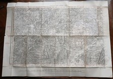 WW1 Carte État Major datée