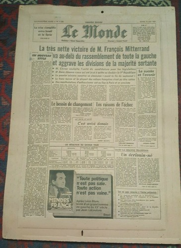 Flan journal monde du - du, "le
