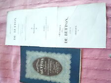 BUFFON 1836 VIGNETTE SUR ACIER OISEAUX 3 PL 134 MARTINET BLANC PIC VERT PIC NOIR