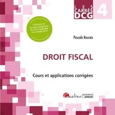 DCG 4 - Droit fiscal : Cours et appli... - Pascale Recroix - V2128257