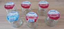 6 Yaourts Danone Pot En Verre vide