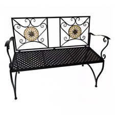 Banc Lif Esmeralda en métal