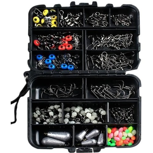 177pcs kits accessoires pêche - 177pcs,