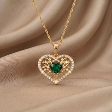 Collier - Pendentif - Cœur -