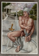 Aquarelle Originale Du Peintre