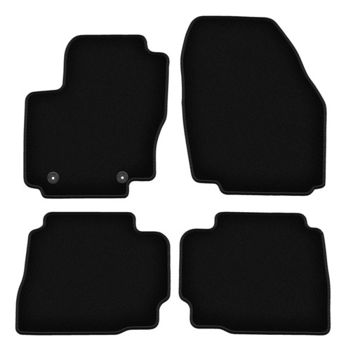 Tapis sol velours noir - en,