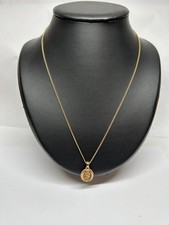 Pendentif Camée en Plaqué Or 18 kt