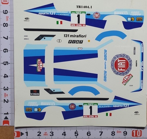 Decals fiat 131 - 131,