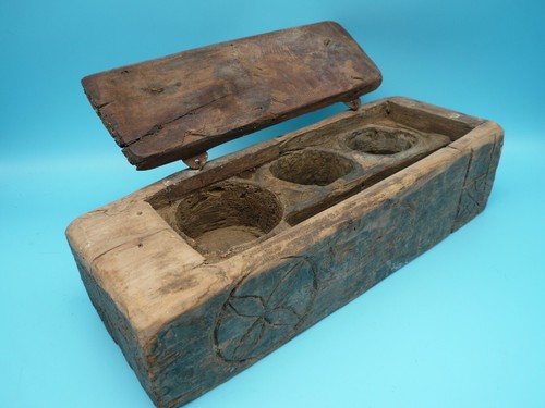 Ancienne boite épices - ancienne,