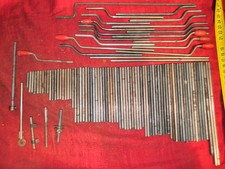 MECCANO 1960 lot de 81 tiges +