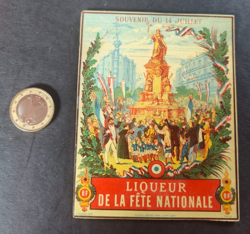 Ancienne rare étiquette - ancienne,