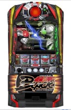 Machine japonaise Kamen Rider NOIRE skill slot Pachi-Slot Pachislo d'occasion